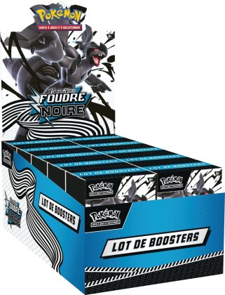 Pokémon TCG - SV10.5 - Foudre Noire - 6 Booster Bundle