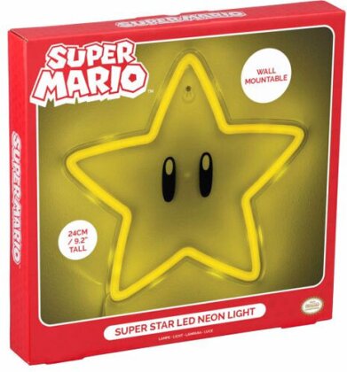 Merc LEUCHTE Super Mario Stern LED Neon Wand