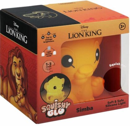 Merc LEUCHTE Disney Simba Silikon-Leuchte mit Akku