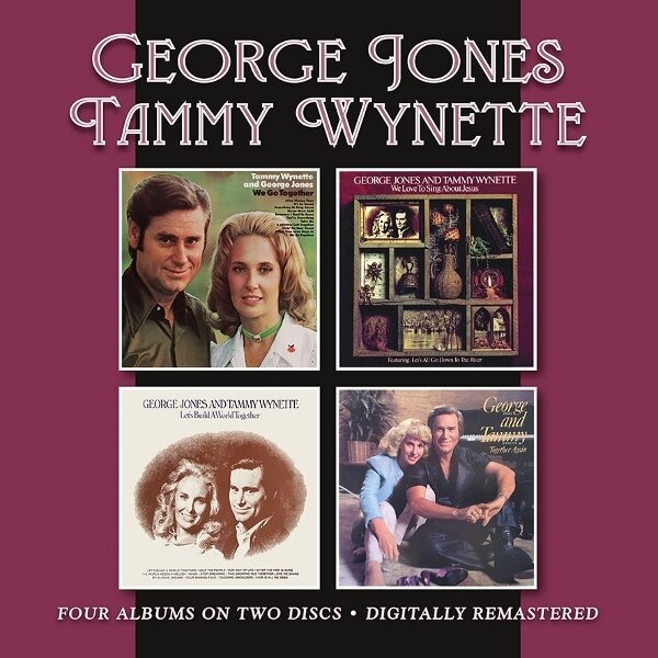 George Jones & Tammy Wynette - We Go Together / We Love To Sing About Jesus BGO - BEAT GOES ON, 2 CD
