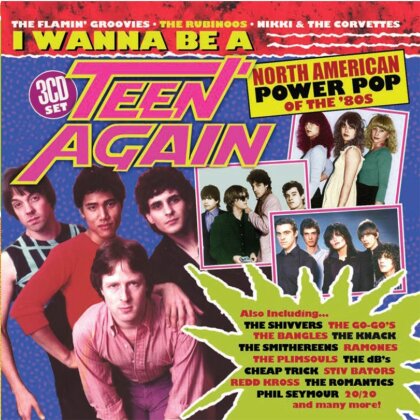 I Wanna Be A Teen Again - American Power Pop 1980-1989 (3 CDs)