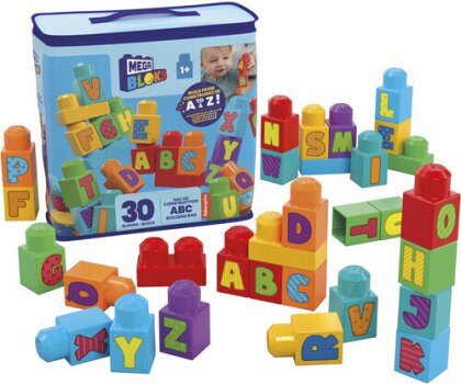 Mega Bloks - Mega Bloks Abc Building Bag