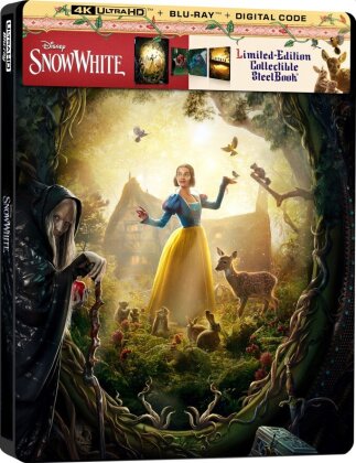 Snow White (2025) (Édition Limitée, Steelbook, 4K Ultra HD + Blu-ray)
