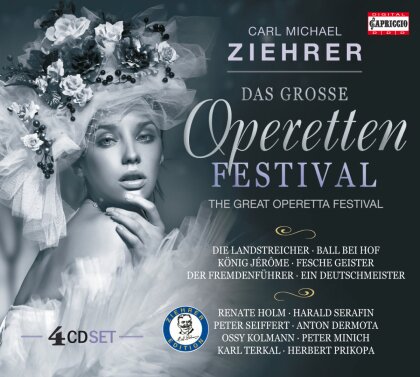 Carl Michael Ziehrer (1842-1922) - Das Große Operetten Festival (4 CDs)