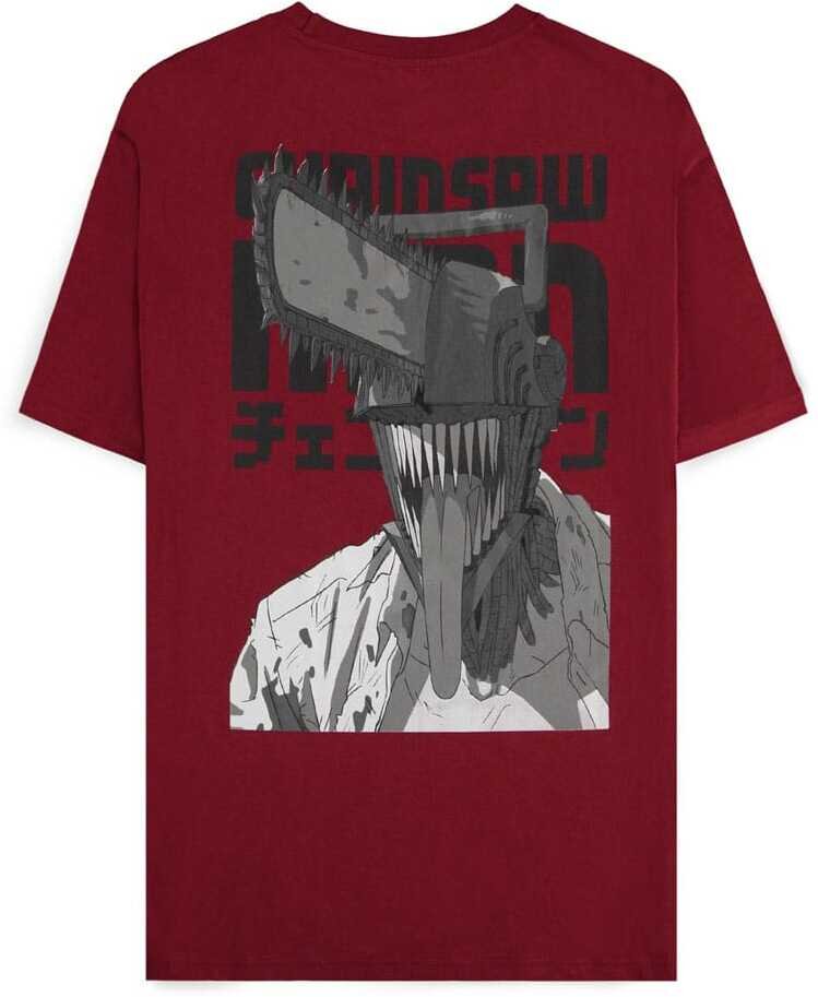 Chainsaw Man T-Shirt Smile Bordeaux