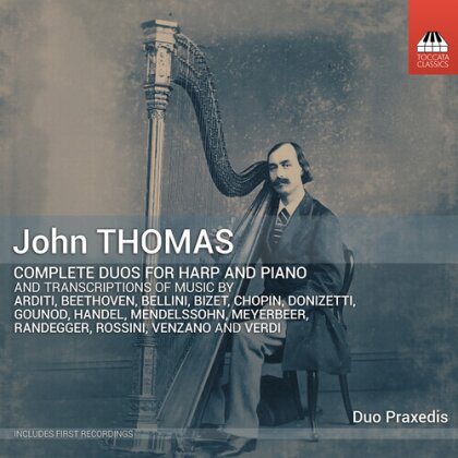 Duo Praxedis & John Thomas (1826-1913) - Complete Duos For Harp & Pno Vol. 1-5 and Transcriptions (5 CDs)