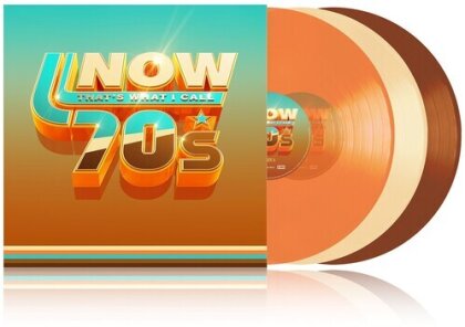 Now That's What I Call The 70'S (Orange / Beige / Orange Vinyl, 3 LPs)