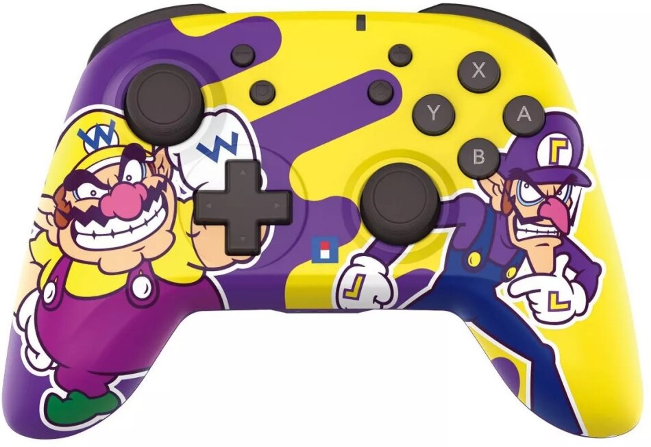 Hori Swi Wireless Horipad - (Wario & Waluigi)