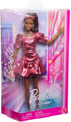 Barbie Deluxe Style im rosa Metallic Outfit