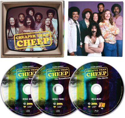 Frank Zappa - Cheaper Than Cheep (2 CD + Blu-ray)