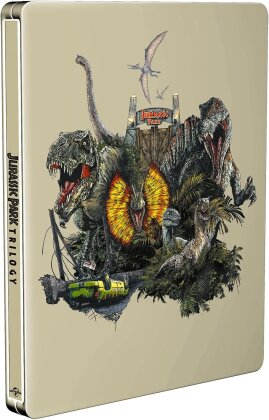 Jurassic Park 1-3 - Trilogy (3 4K Ultra HDs)