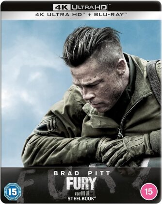 Fury (2014) (Limited Edition, Steelbook, 4K Ultra HD + Blu-ray)