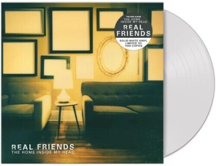 Real Friends - The Home Inside My Head (2025 Reissue, Fearless Records, Limited Edition, White Vinyl, LP)