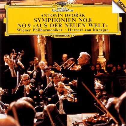 Herbert von Karajan & Antonin Dvorák (1841-1904) - Sinfonien No. 8 & 9 "Aus der neuen Welt" (Japan Edition, 2025 Reissue, HQCD REMASTER)