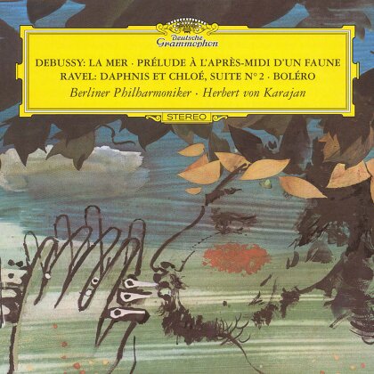 Claude Debussy (1862-1918), Maurice Ravel (1875-1937), Herbert von Karajan & Berliner Philharmoniker - Debussy: La Mer / Prelude A L'apres-Midi D'un Faune (Japan Edition, UHQCD)