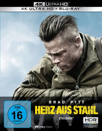 Herz aus Stahl (2014) (Limited Edition, Steelbook, 4K Ultra HD + Blu-ray)