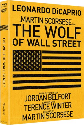 The Wolf of Wall Street (2013) (Cover A, Limited Edition, Mediabook, Blu-ray + DVD)