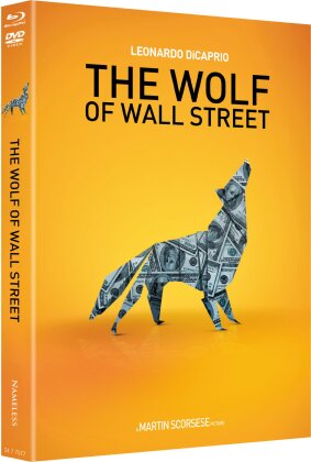 The Wolf of Wall Street (2013) (Cover B, Limited Edition, Mediabook, Blu-ray + DVD)
