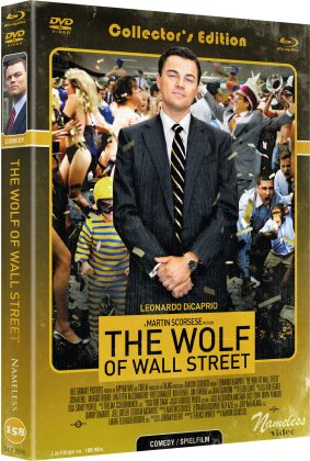 The Wolf of Wall Street (2013) (Cover C, Limited Collector's Edition, Mediabook, Blu-ray + DVD)