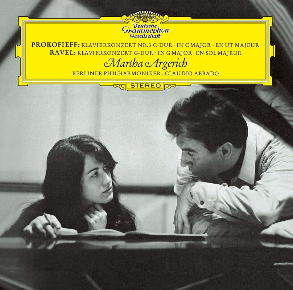 Serge Prokofieff (1891-1953), Maurice Ravel (1875-1937), Claudio Abbado, Martha Argerich & Berliner Philharmoniker - Prokofiev: Klavierkonzert No. 3 / Ravel: Klavierkonzert G-Dur Japan Edition, UHQCD