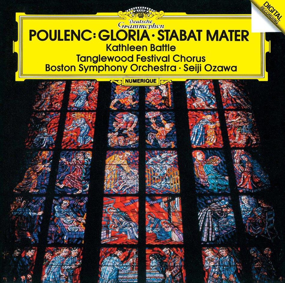 Francis Poulenc (1899-1963), Seiji Ozawa, Kathleen Battle, Boston Symhony Orchestra & Tanglewood Festival Chorus - Gloria / Stabat Mater Japan Edition, UHQCD