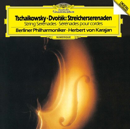 Peter Iljitsch Tschaikowsky (1840-1893), Antonin Dvorák (1841-1904), Herbert von Karajan & Berliner Philharmoniker - String Serenades (Japan Edition, UHQCD)