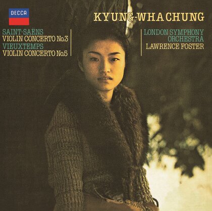 Camille Saint-Saëns (1835-1921), Henri Vieuxtemps (1820-1881), Lawrence Foster, Kyung-Wha Chung & London Symphony Orchestra - Violin Concerto 3, 5 (Japan Edition, UHQCD)