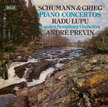 Edvard Grieg (1843-1907), Robert Schumann (1810-1856), André Previn (*1929), Radu Lupu & The London Symphony Orchestra - Piano Concertos (Japan Edition, UHQCD, 2025 Reissue, Universal Japan)