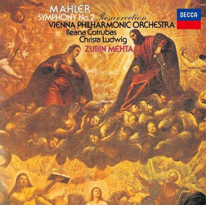 Gustav Mahler (1860-1911), Zubin Mehta, Ileana Cotrubas & Wiener Philharmoniker - Symphonie Nr. 2 Resurrection (Japan Edition, UHQCD)