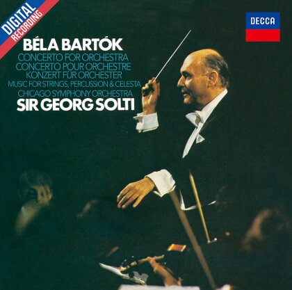 Béla Bartók (1881-1945), Sir Georg Solti & Chicago Symphony Orchestra (CSO) - Concerto For Orchestra / Music For Strings (Japan Edition, UHQCD)