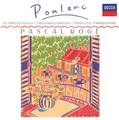 Francis Poulenc (1899-1963) & Pascal Rogé - Les Soirées de Nazelles, 3 Mouvements Perétuels, - 3 Novelettes, 9 Improviations (Japan Edition, UHQCD)