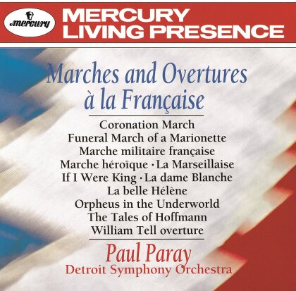 Paul Paray (1886-1979) & Detroit Symphony Orchestra - Marches & Overtures A La Francaise (Japan Edition, UHQCD)