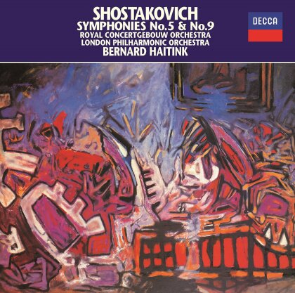 Bernard Haitink, Dimitri Schostakowitsch (1906-1975), Royal Concertgebouw Orchestra & London Philharmonic Orchestra - Symphonies 5 & 9 (Japan Edition, UHQCD)