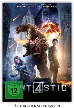 Fantastic 4 (2015) (Cover A, Limited Edition, Mediabook, 4K Ultra HD + Blu-ray)