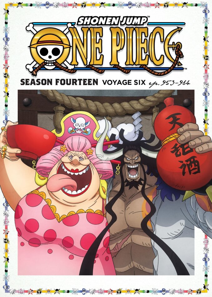 One Piece - Season 14: Voyage 6 - Episodes 953-964 Uncut, 2 Blu-ray + 2 DVD