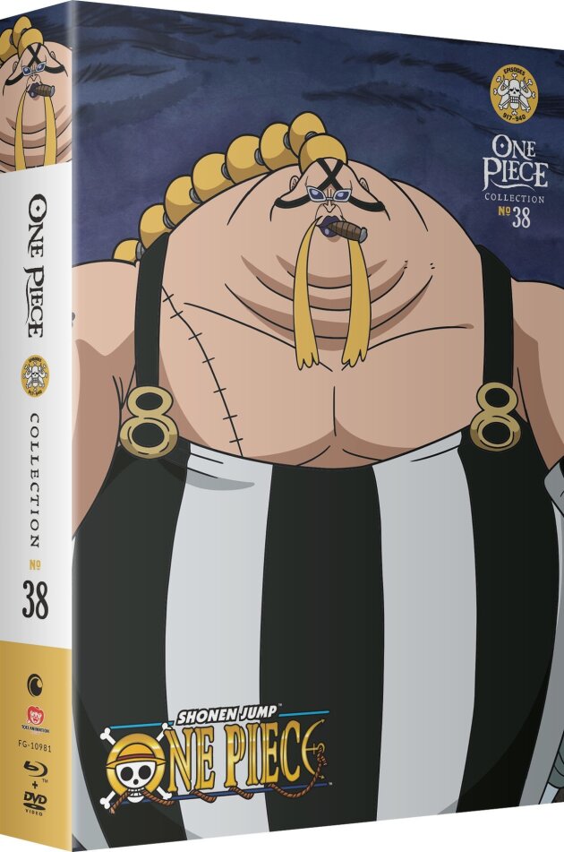One Piece - Collection 38: Episodes 917-940 4 Blu-rays + 4 DVDs