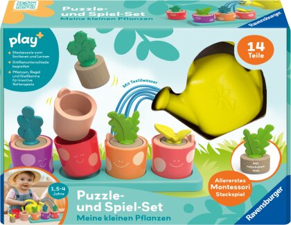 Play+ Puzzle- und Spiel-Set - Meine kleinen Pflanzen