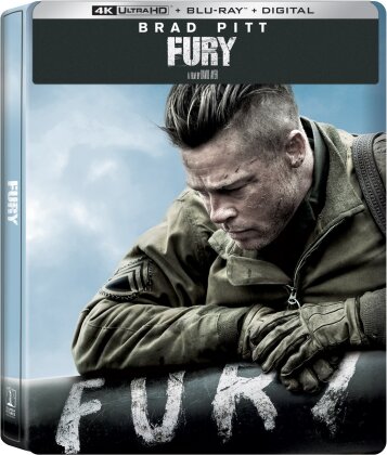 Fury (2014) (Edizione Limitata, Steelbook, 4K Ultra HD + Blu-ray)