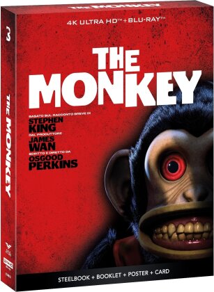 The Monkey (2025) (Edizione Limitata, Steelbook, 4K Ultra HD + Blu-ray)