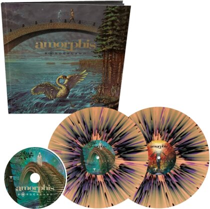 Amorphis - Borderland (Earbook, 2 Bonustracks, Dancing Shadow Splatter Vinyl, 2 LPs + CD)