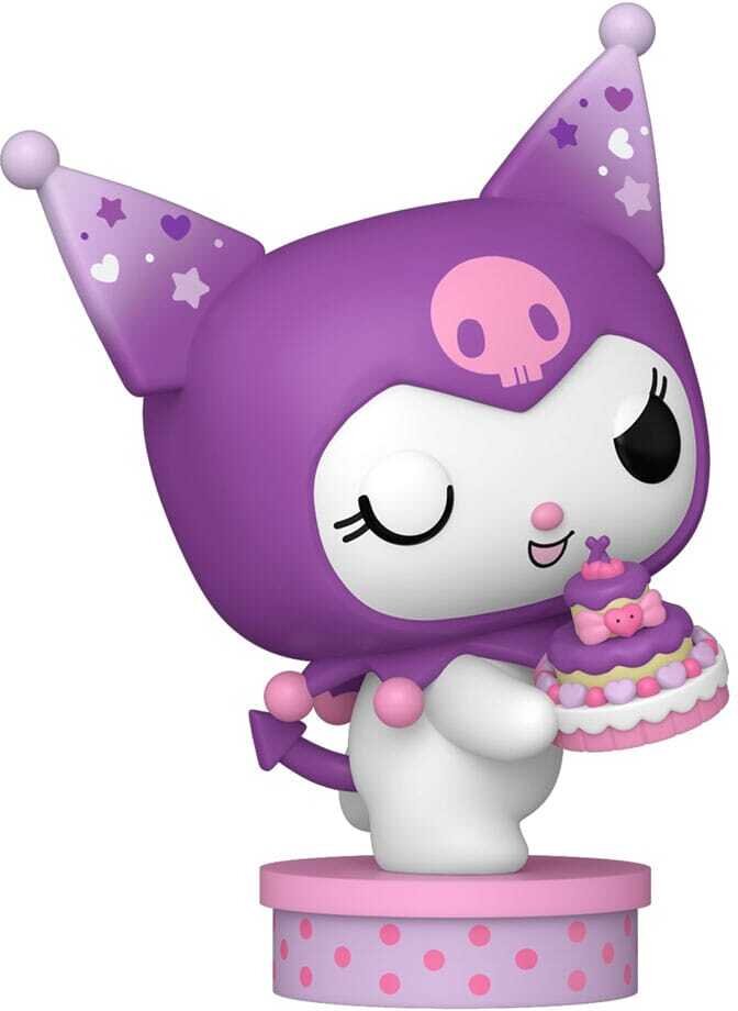 Hello Kitty and Friends POP! Vinyl Figur Kuromi with Cake (20th Anniversary) 9 cm
