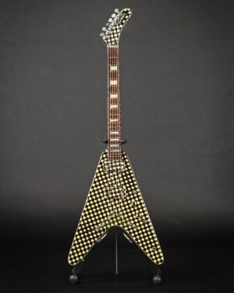 Axe Hvn Rn502 Rick Nielsen Cheap Trick Checkered V