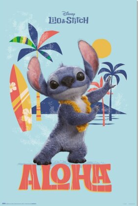 Stitch Live Action Poster Aloha