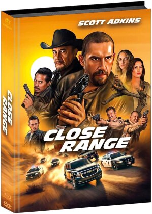 Close Range (2015) (Cover A, Wattiert, Limited Edition, Mediabook, Blu-ray + DVD)