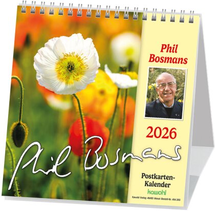 Phil Bosmans Postkartenkalender 2026
