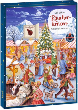 Der echte Räucherkerzen-Adventskalender