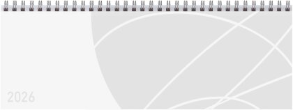 Tischkalender quer Professional Colourlux 2026 weiß