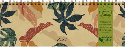 Tischkalender Edition Natur Dschungel 2026 quer
