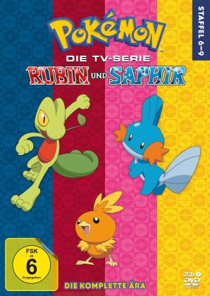 Pokémon - Die TV-Serie - Staffel 6-9: Rubin und Saphir (23 DVDs)