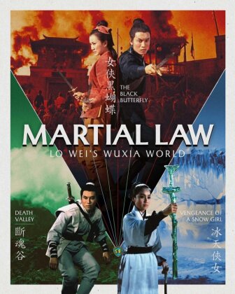 Martial Law: Lo Wei's Wuxia World - The Black Butterfly (1968) / Death Valley (1968) / Vengeance of a Snow Girl (1971) (2 Blu-rays)